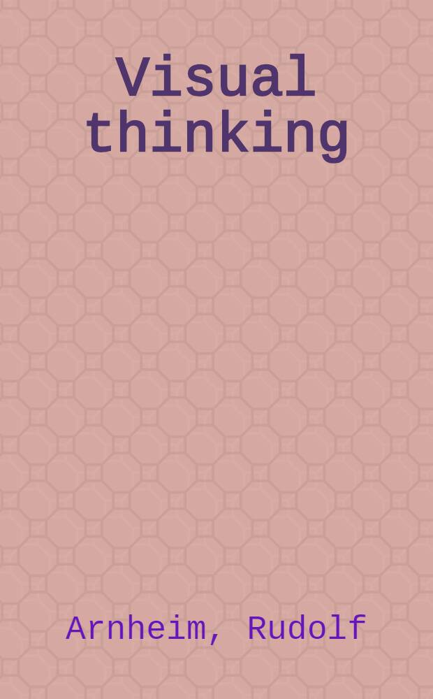 Visual thinking