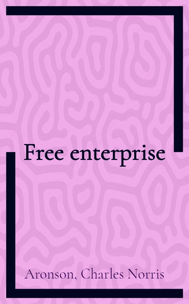 Free enterprise