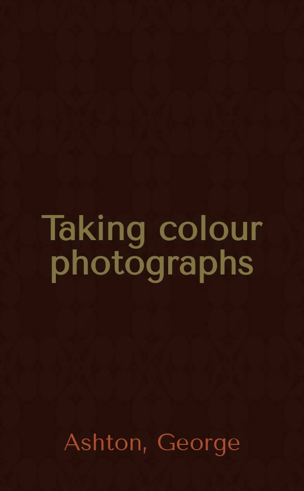 Taking colour photographs