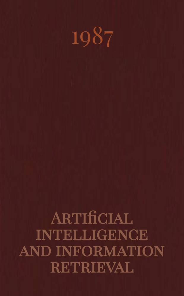 Artificial intelligence and information retrieval