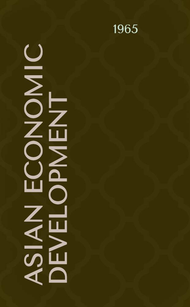 Asian economic development