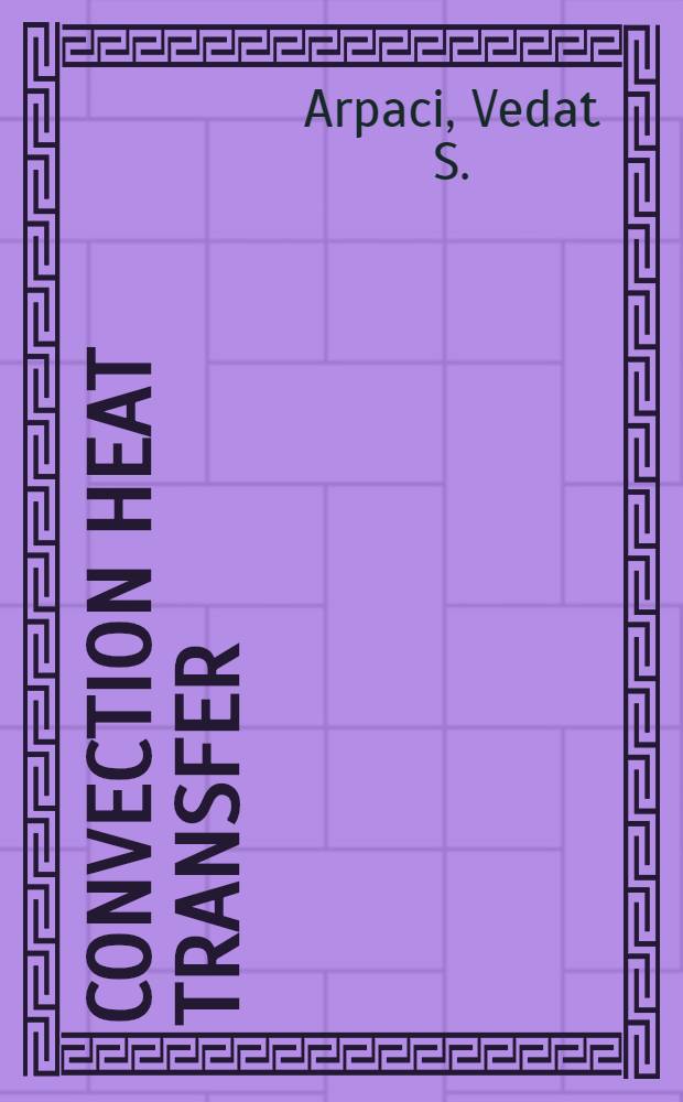 Convection heat transfer