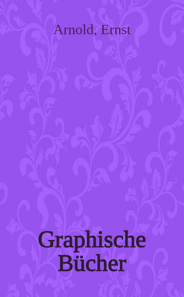 Graphische Bücher
