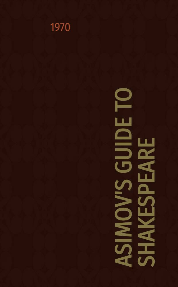 Asimov's Guide to Shakespeare