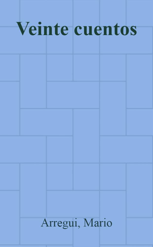 Veinte cuentos
