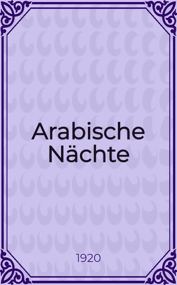 Arabische Nächte