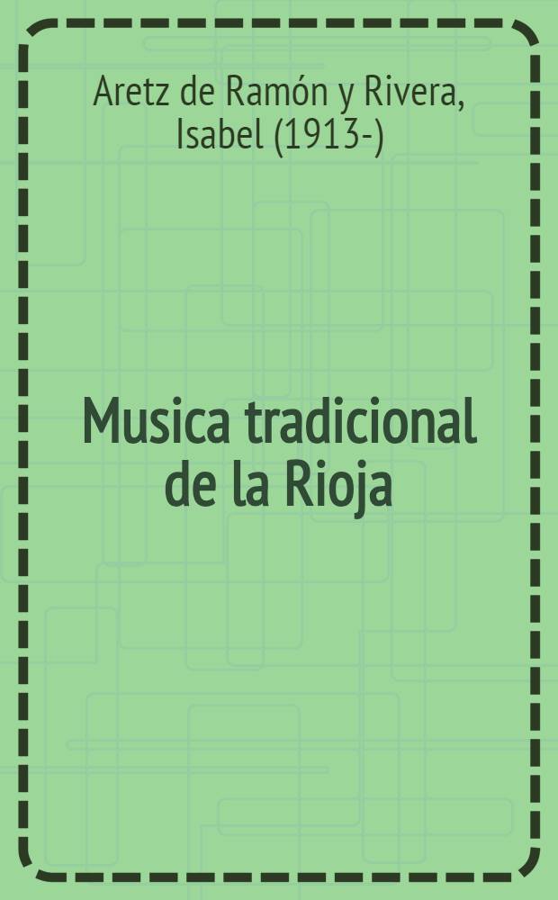 Musica tradicional de la Rioja