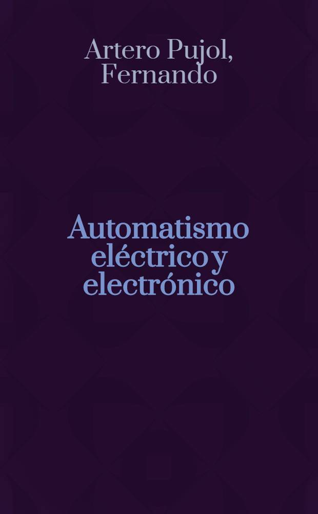 Automatismo eléctrico y electrónico