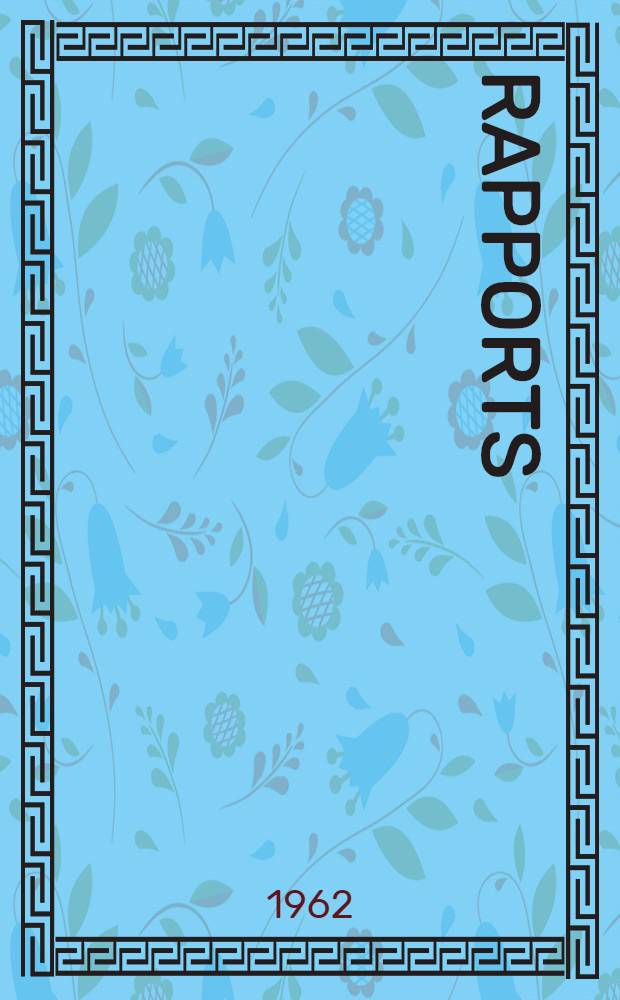 [Rapports]