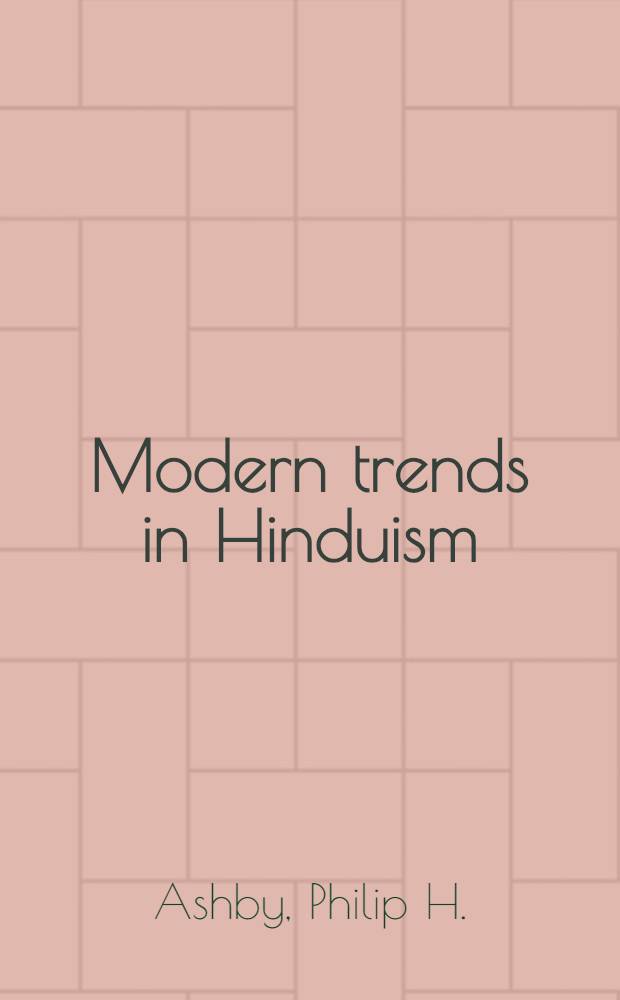 Modern trends in Hinduism
