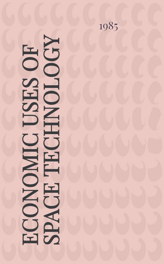 Economic uses of space technology