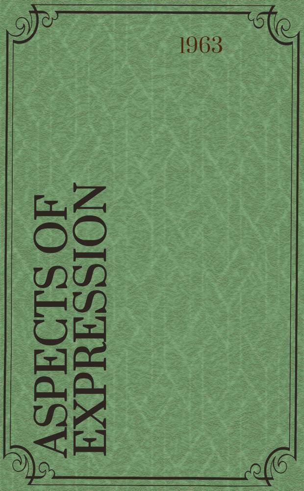 Aspects of expression