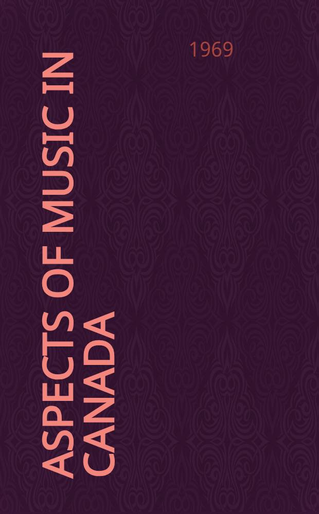 Aspects of music in Canada