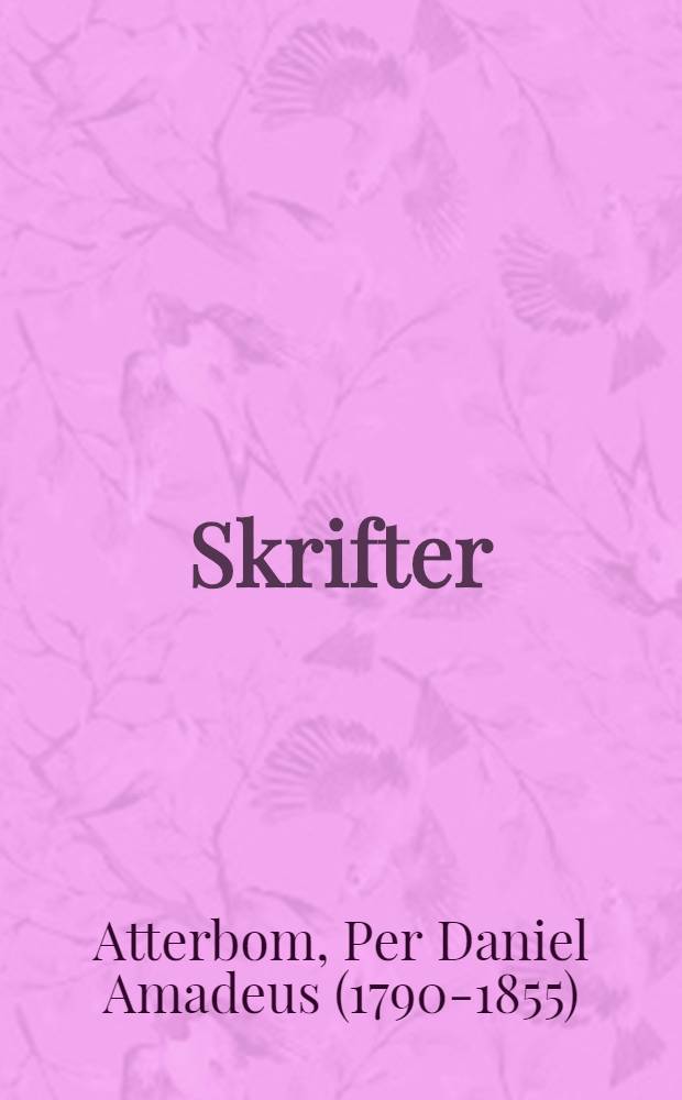 Skrifter