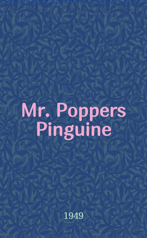 Mr. Poppers Pinguine
