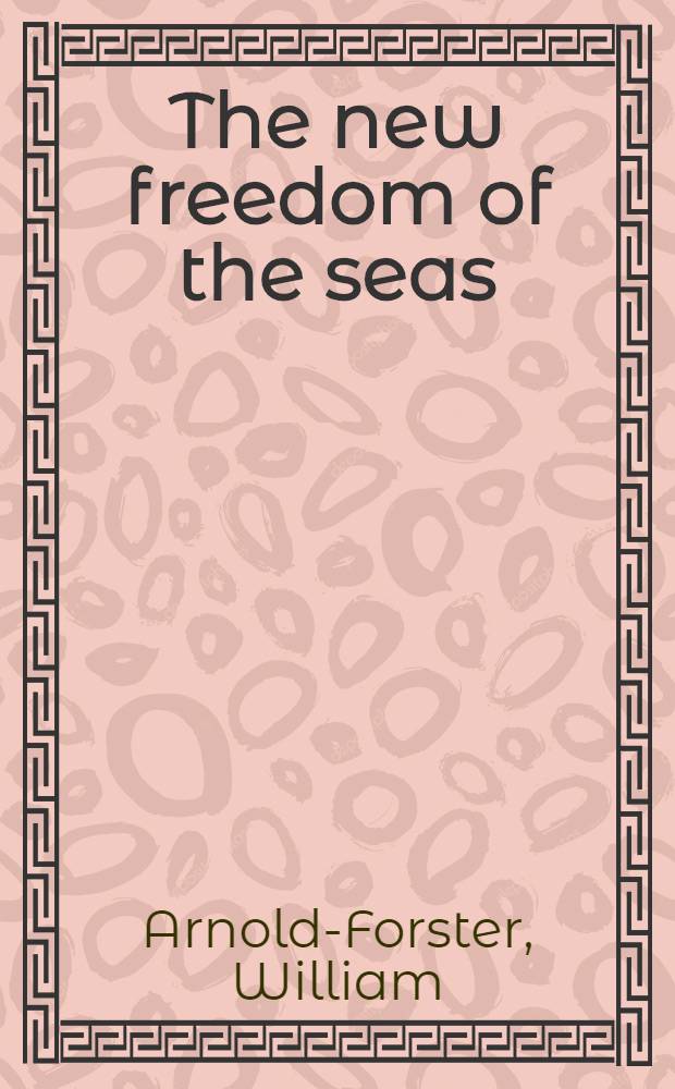 The new freedom of the seas