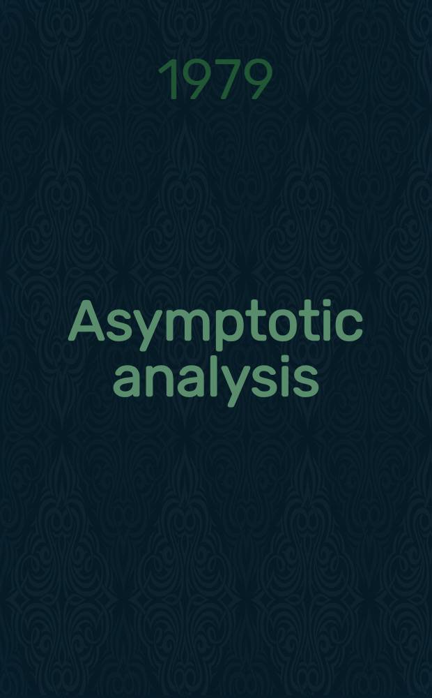 Asymptotic analysis