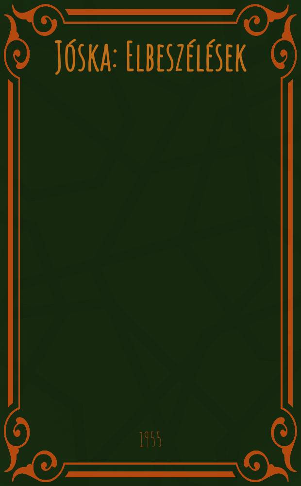 Jóska : Elbeszélések