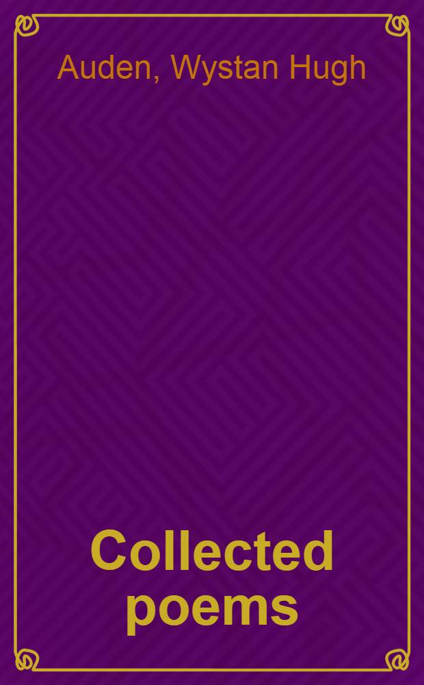 Collected poems