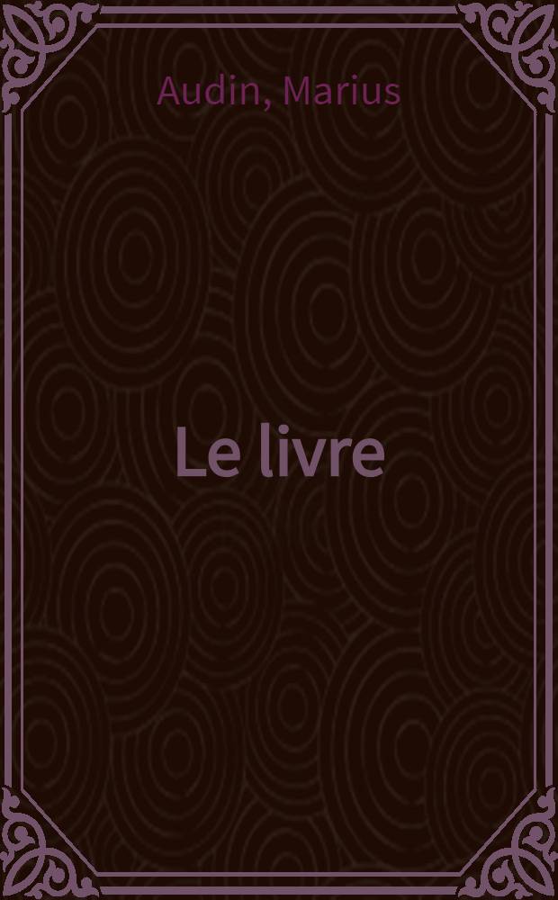 Le livre