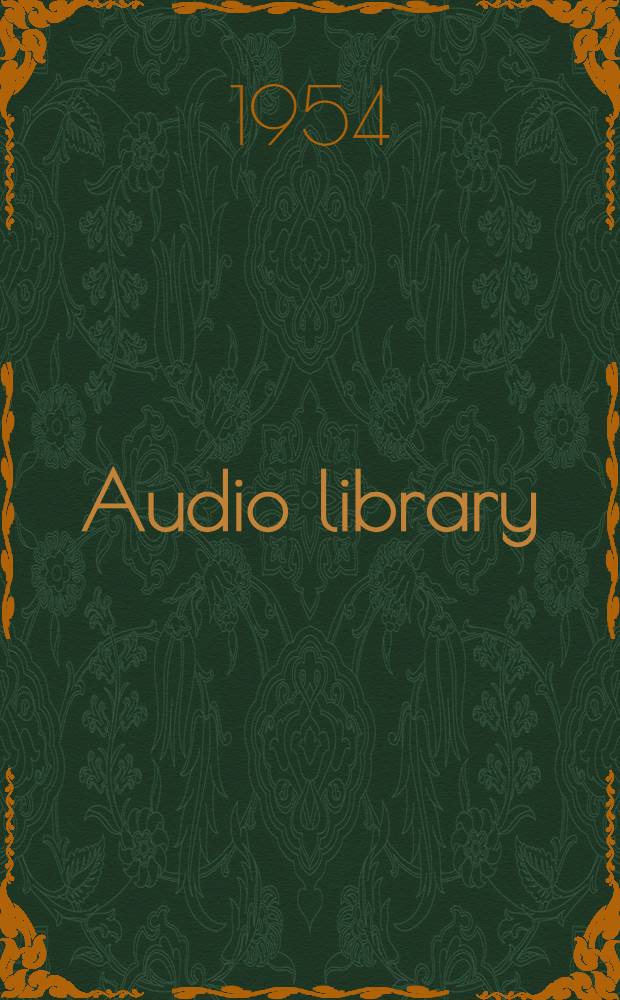 Audio library