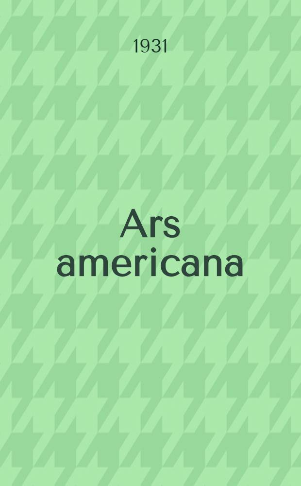 Ars americana