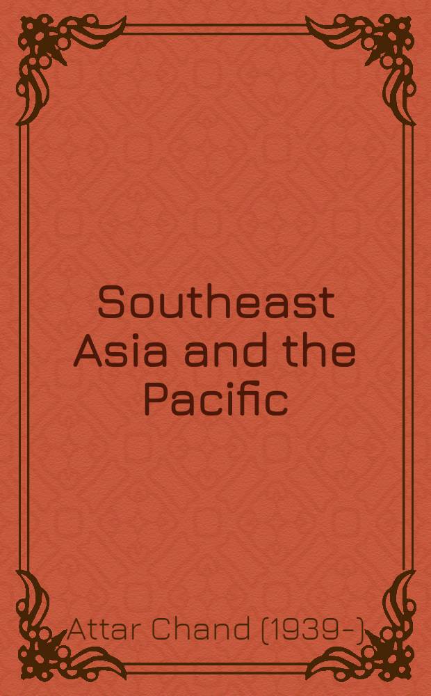 Southeast Asia and the Pacific : A select bibliogr., 1947-1977