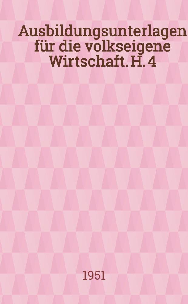 Ausbildungsunterlagen für die volkseigene Wirtschaft. H. 4 : 25 Versuche zur Beurteilung des Ackerbodens