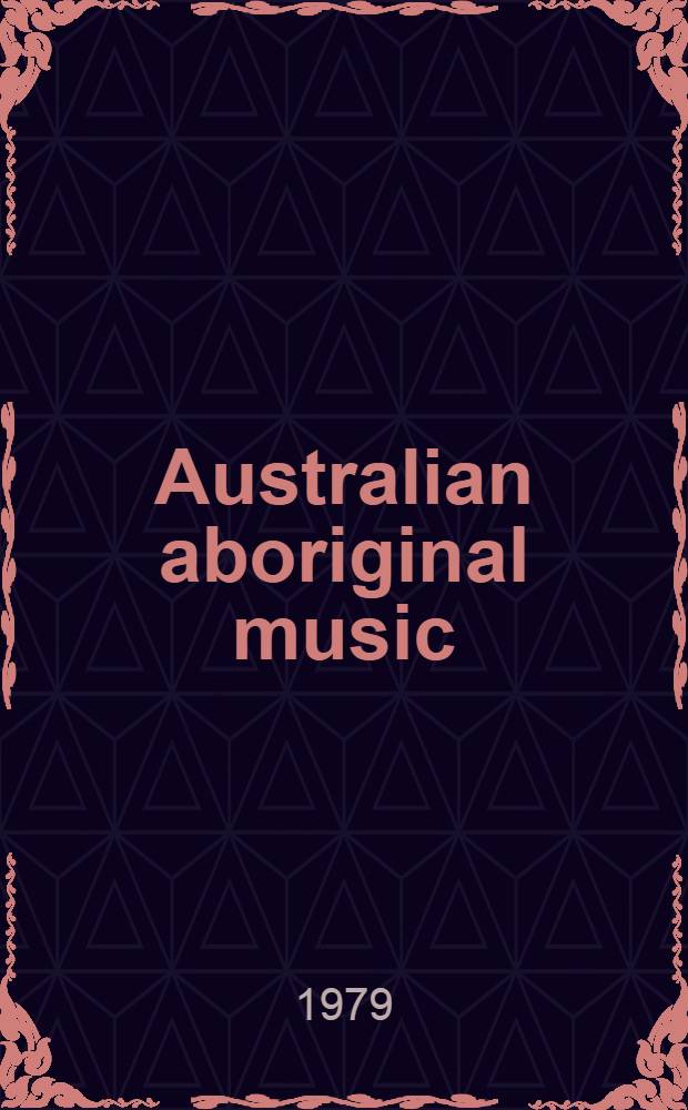Australian aboriginal music