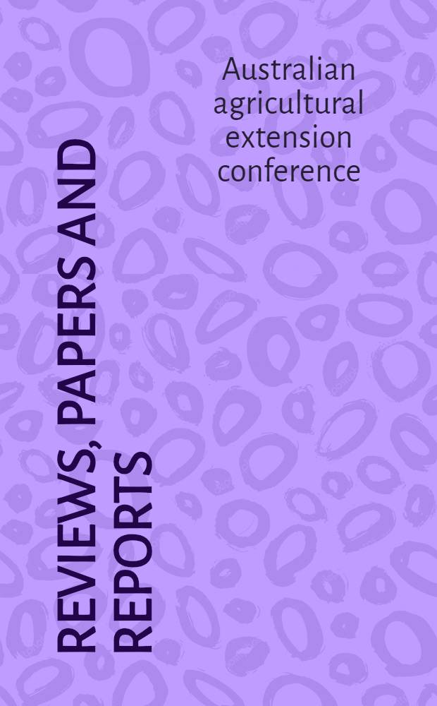 Reviews, papers and reports