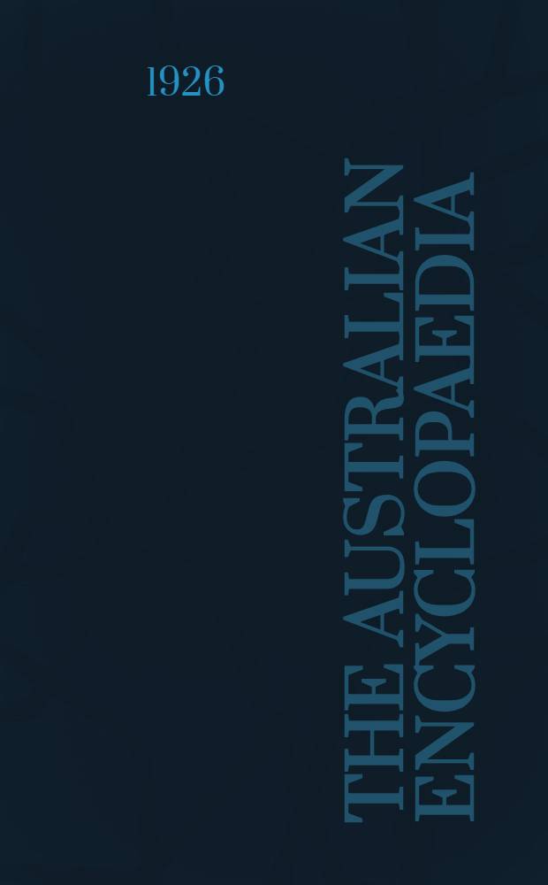 The Australian encyclopaedia
