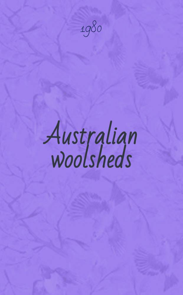 Australian woolsheds