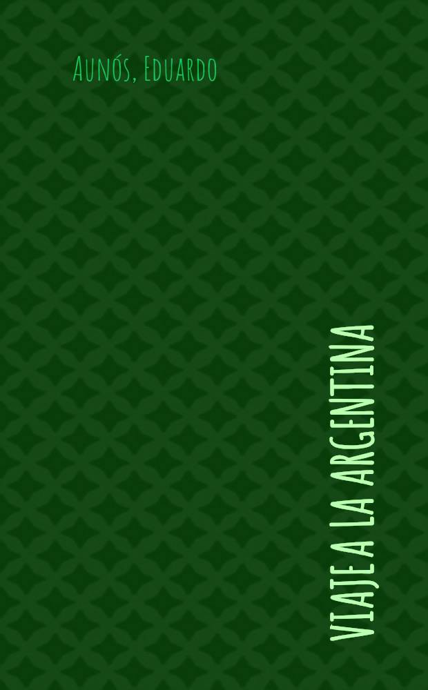 Viaje a la Argentina