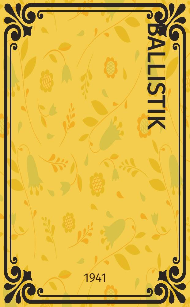 Ballistik