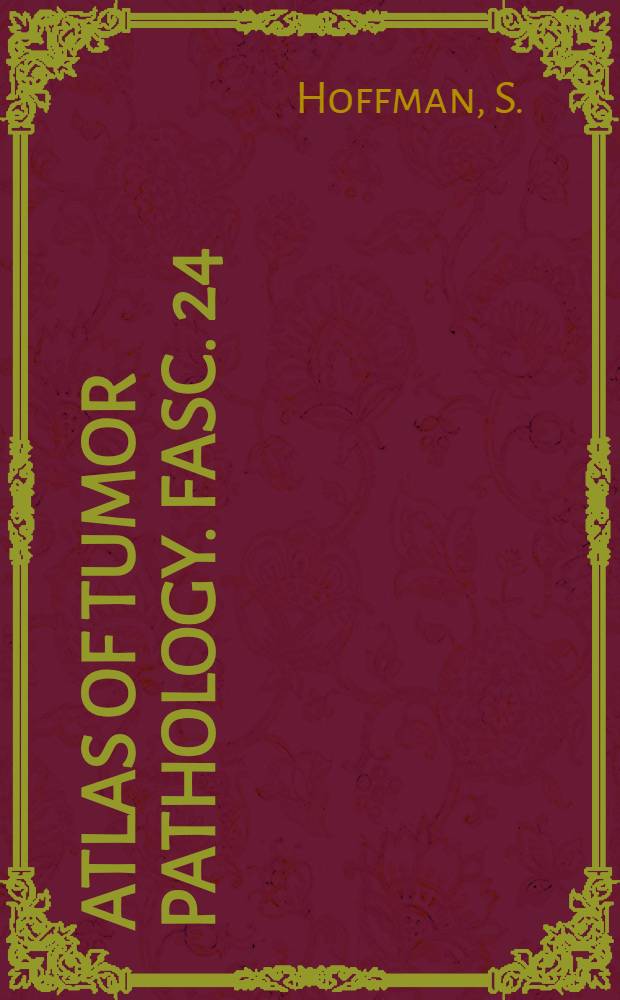Atlas of tumor pathology. Fasc. 24 : Intraosseous and parosteal tumors of the jaws