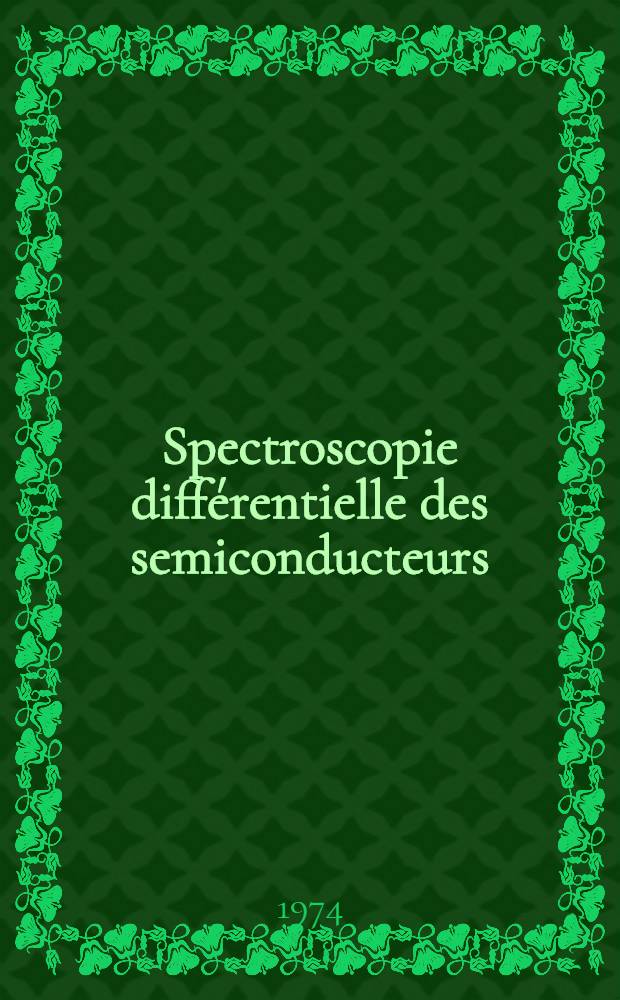 Spectroscopie différentielle des semiconducteurs: étude de la rigidité en température de la bande de valence : Application aux alliages : Thèse ..