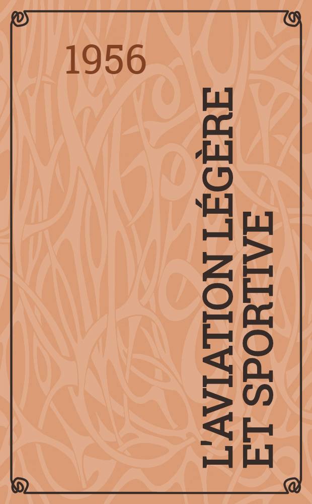 L'Aviation légère et sportive