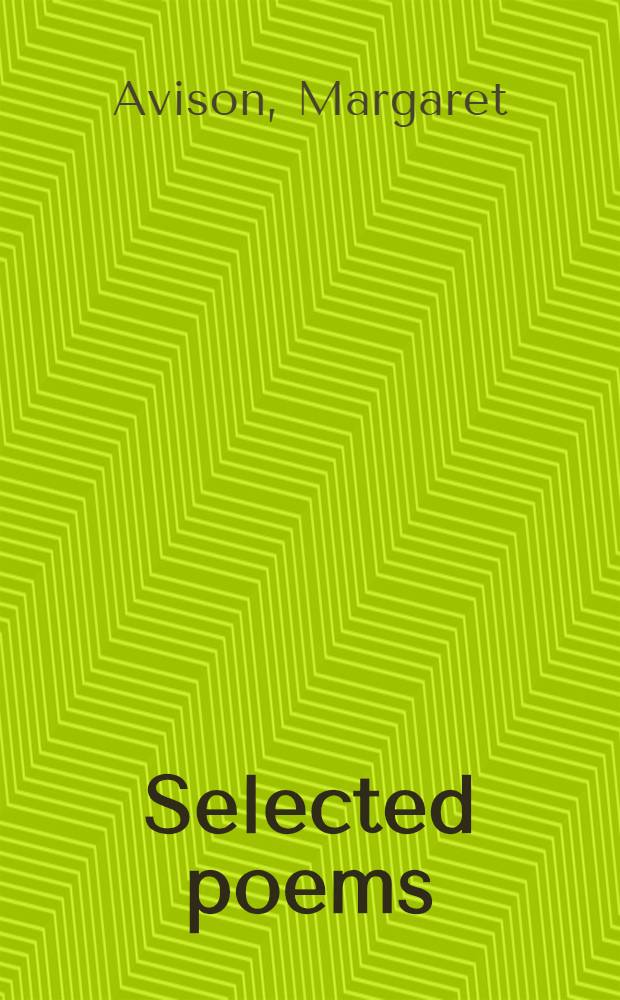 Selected poems