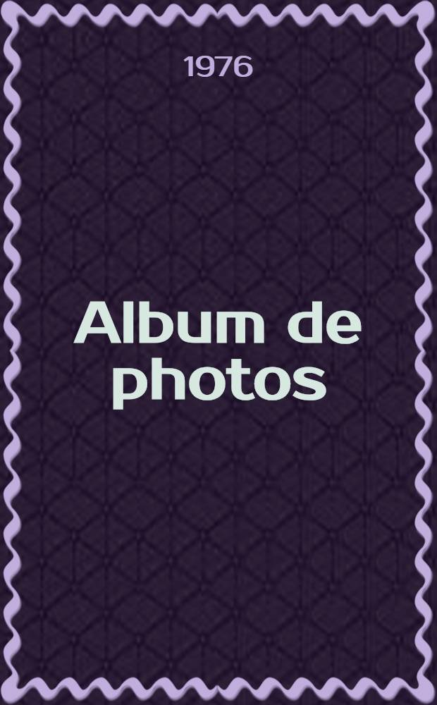 [Album de photos