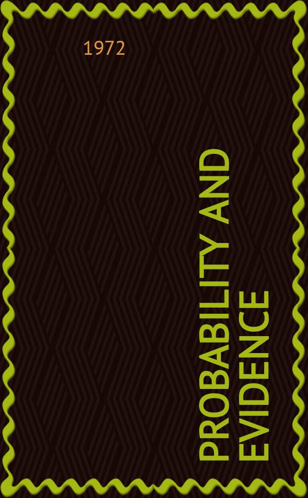 Probability and evidence