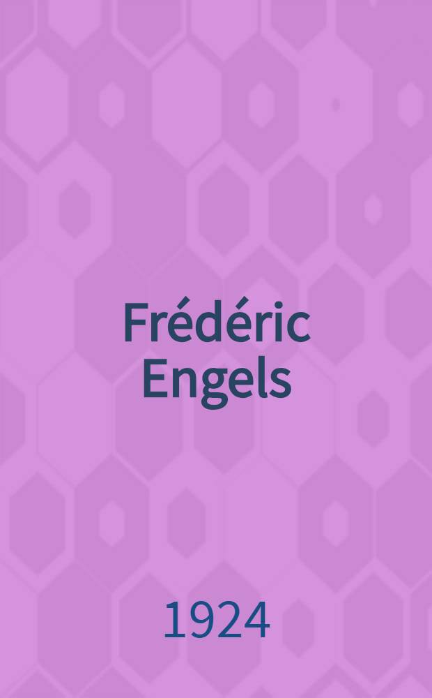 Frédéric Engels
