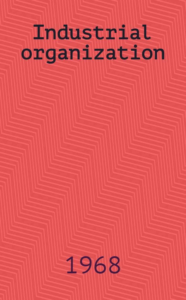 Industrial organization