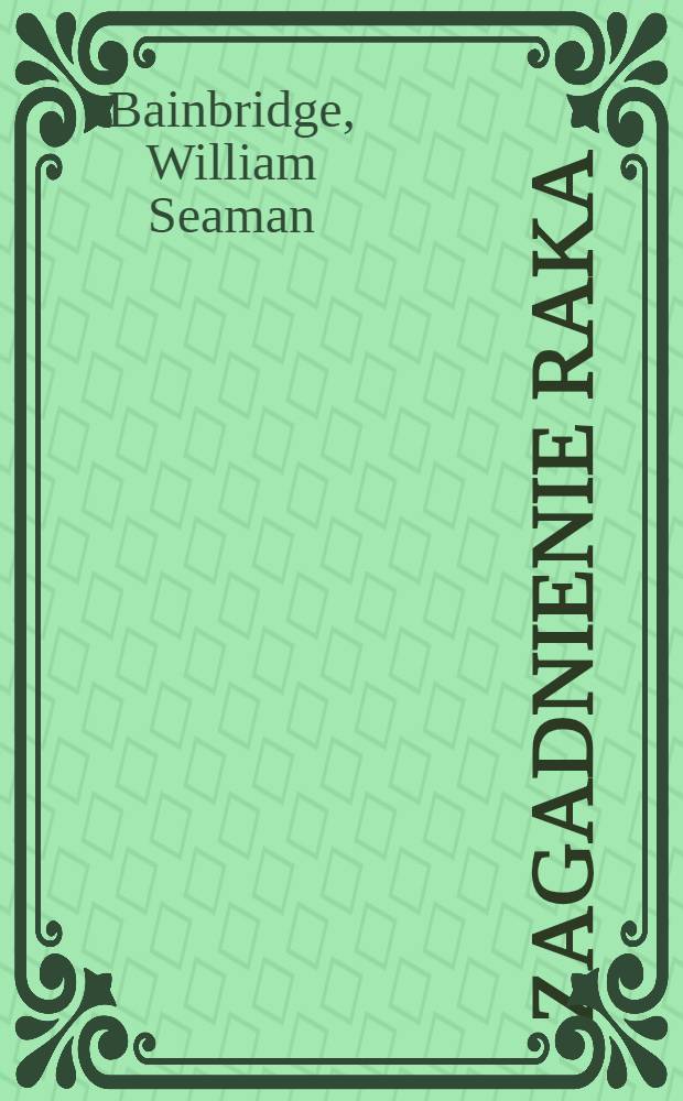 Zagadnienie raka