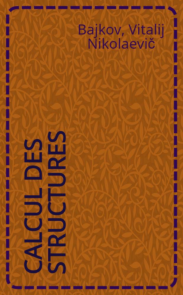 Calcul des structures