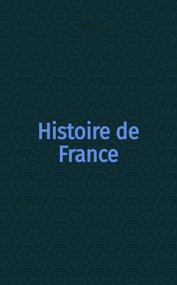 Histoire de France