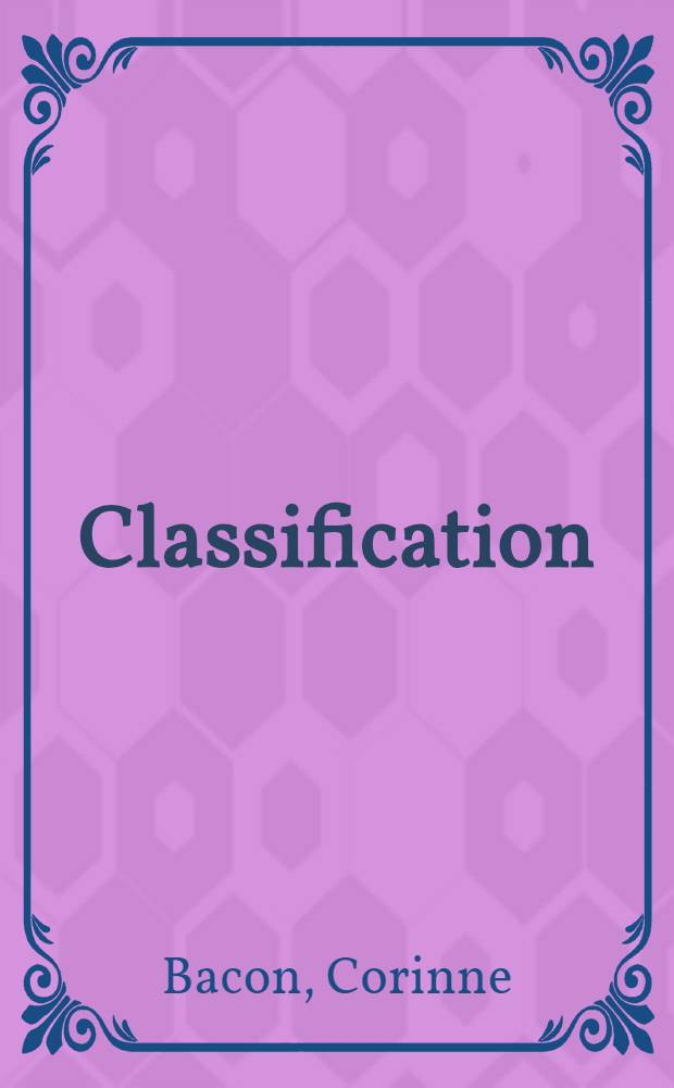 Classification