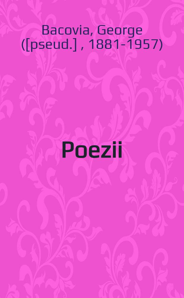 Poezii