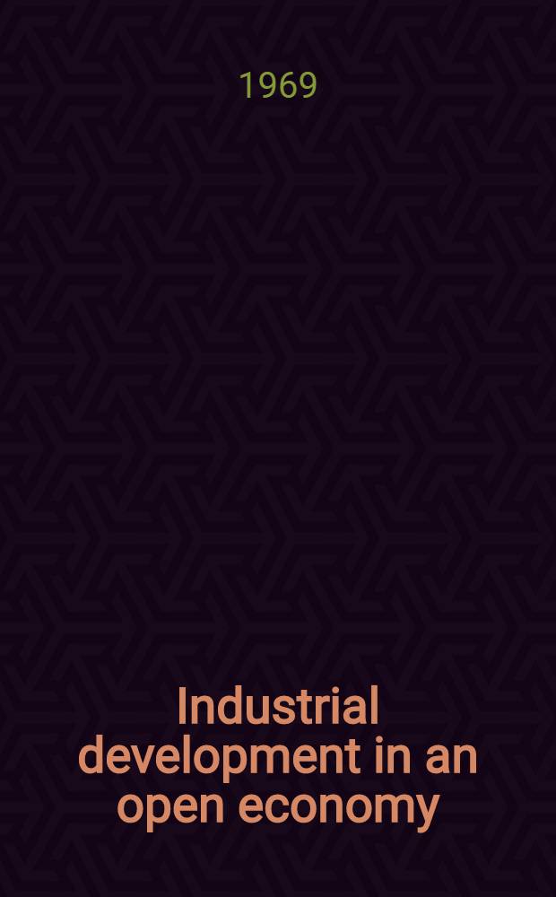 Industrial development in an open economy : The case of Norway