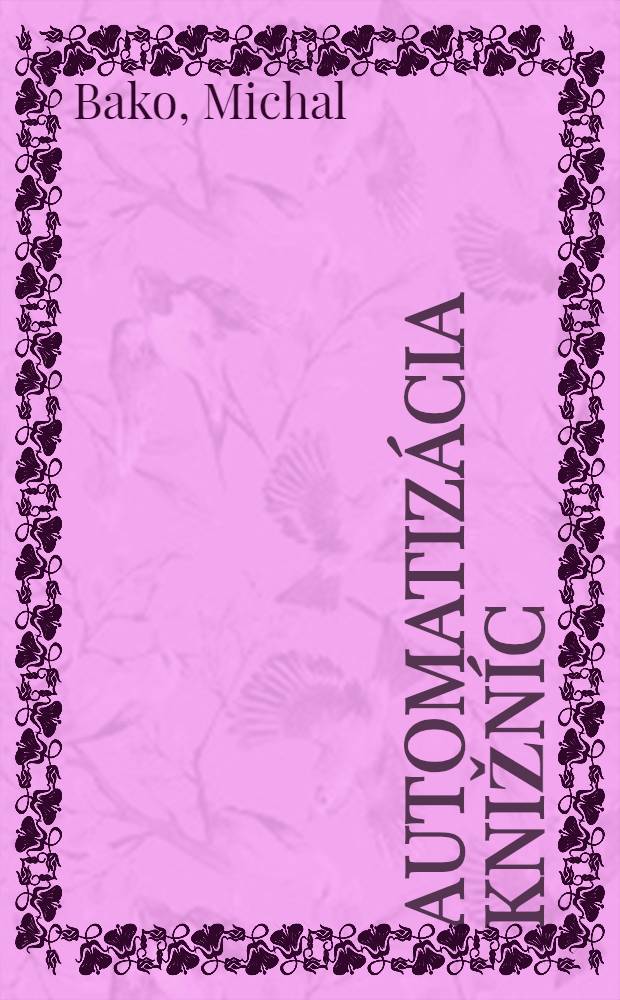 Automatizácia knižníc
