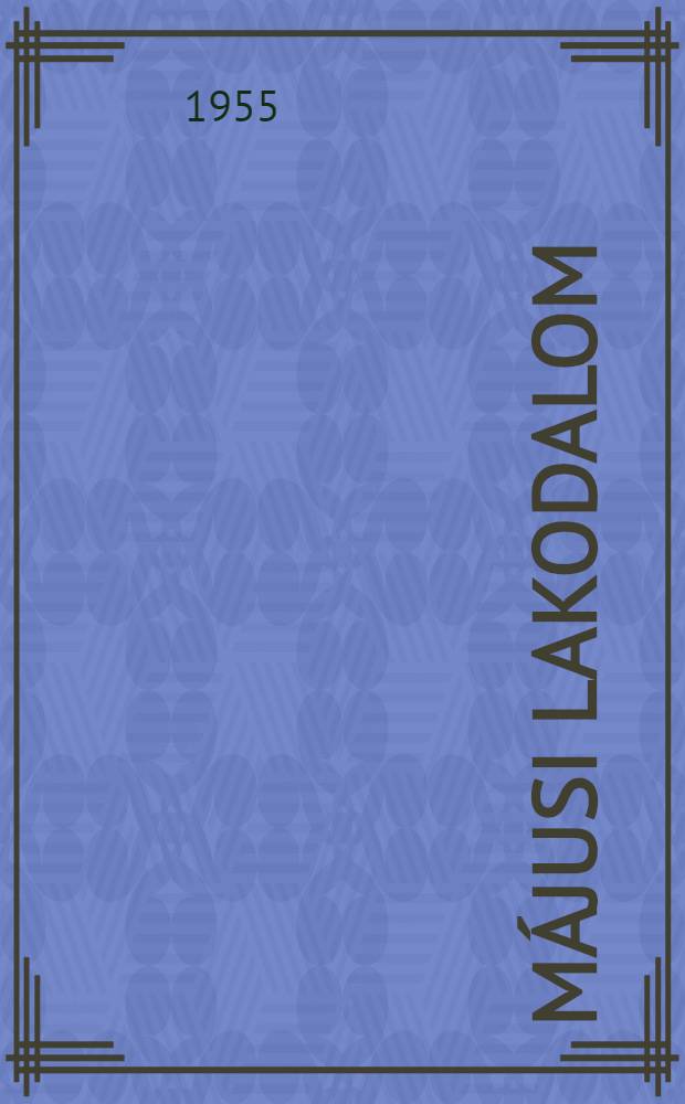 Májusi lakodalom